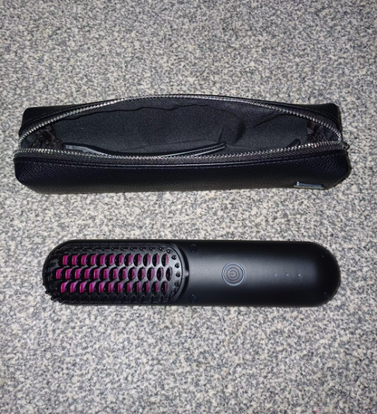 Premium-nahkainen matkakotelo harjalle