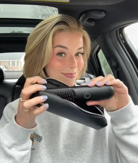 Premium-nahkainen matkakotelo harjalle